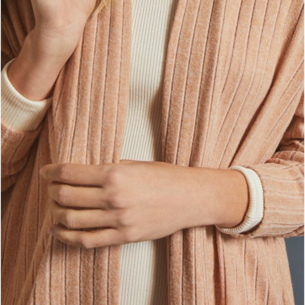 *Host Pick* Anthropologie ribbed cardigan - Picture 3 of 4